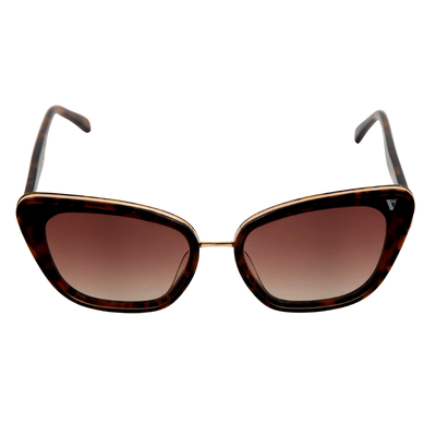 Debra sunglasses, kyst eye, cats eye silhouette, tort frame, smoky lens, wide faced babe fit, midi fit, mini fit, size inclusivity