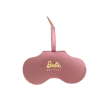 Mauve Barbie x Sol Kyst sunglasses case - front view.