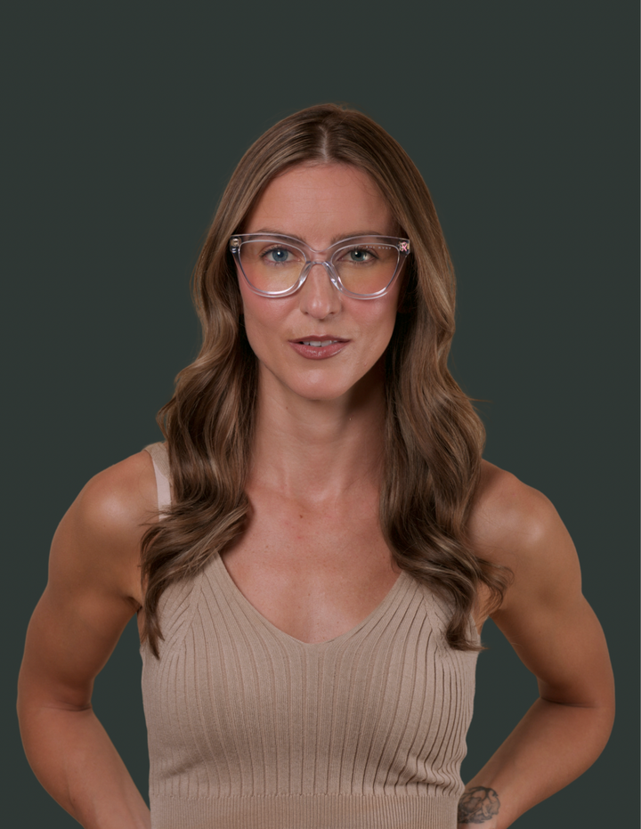 Breast Cancer Blue Light Frame