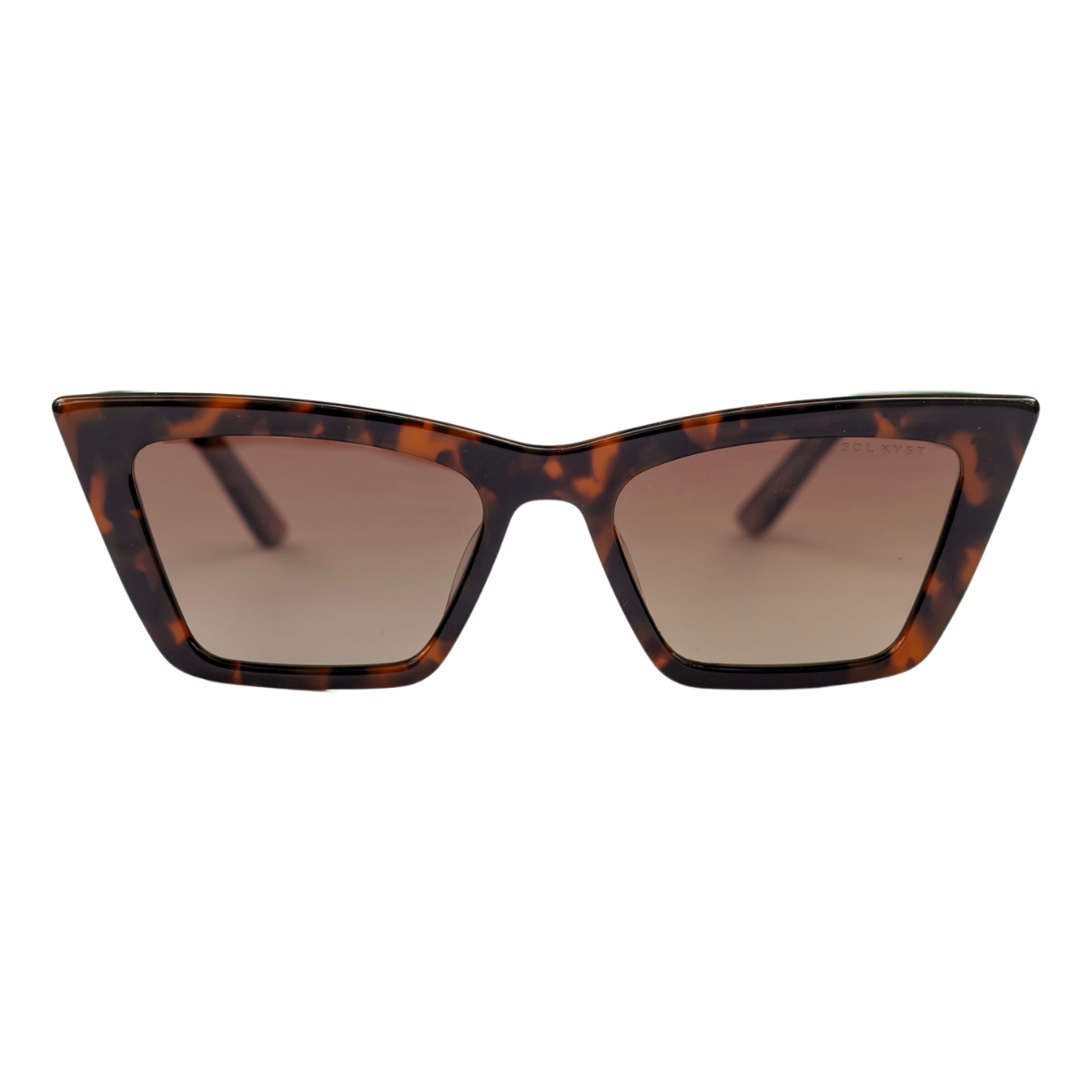 sunglasses, Trapezoid silhouette, trap silhouette, Tort frame, smokey brown lens, wide face petite, midi sunglasses, slightly wider than standard