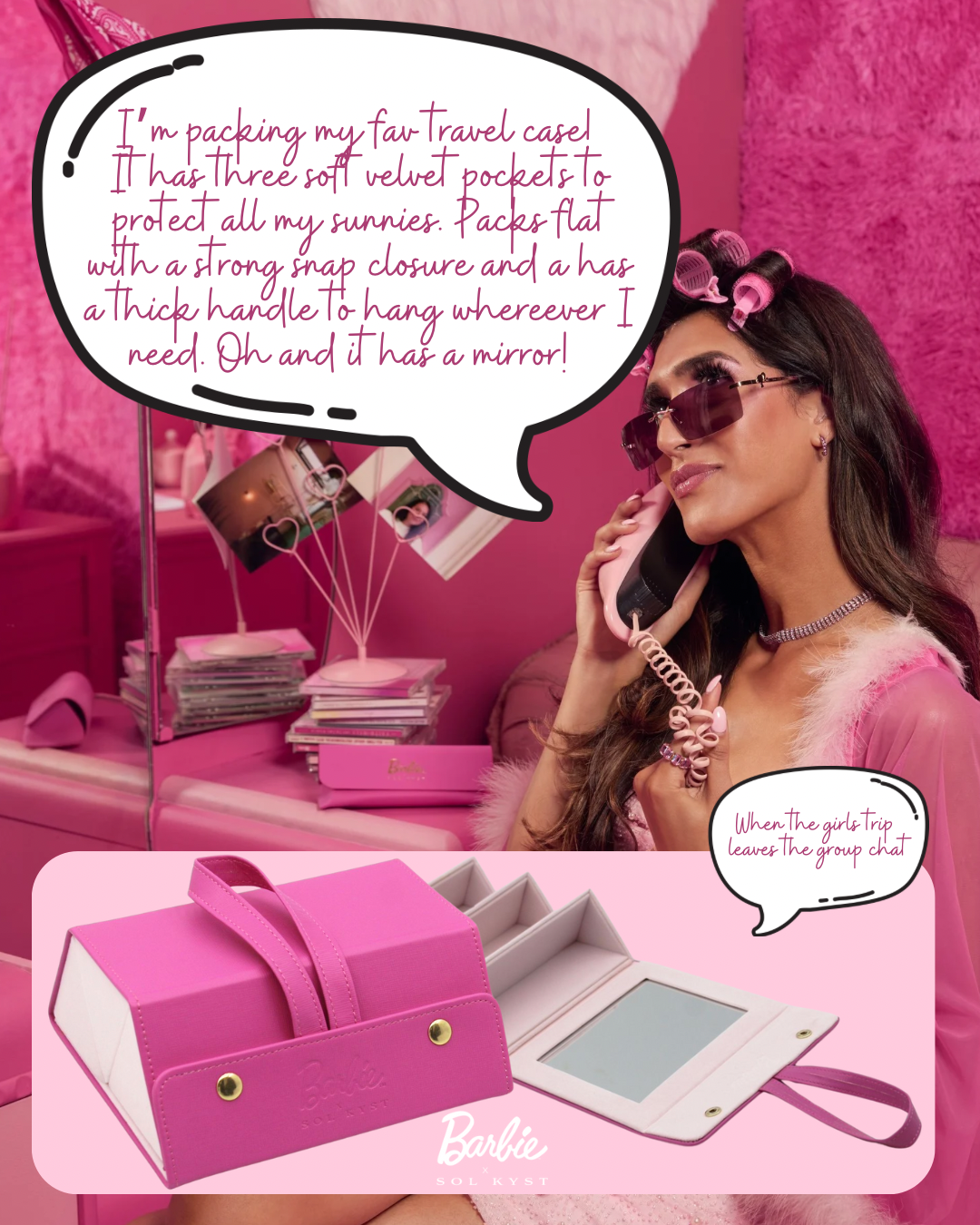 Barbie Travel Case