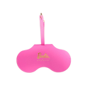 Pink Barbie x Sol Kyst sunglasses case - front view.