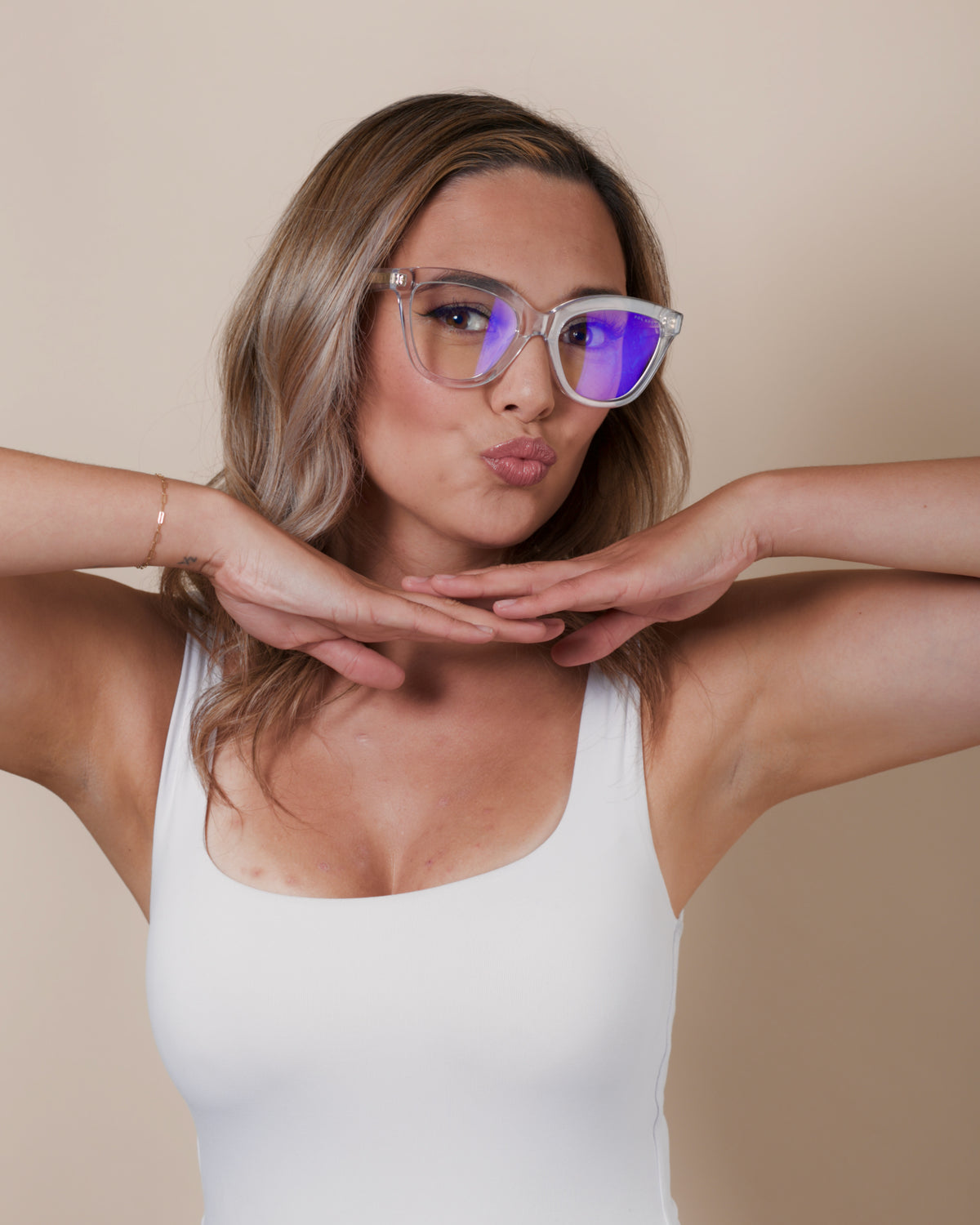 Leo Blue Light Wide Fit Glasses
