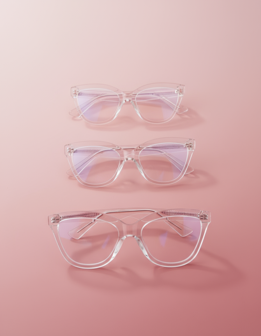 Jan 2026 PRE ORDER Breast Cancer Blue Light Frame